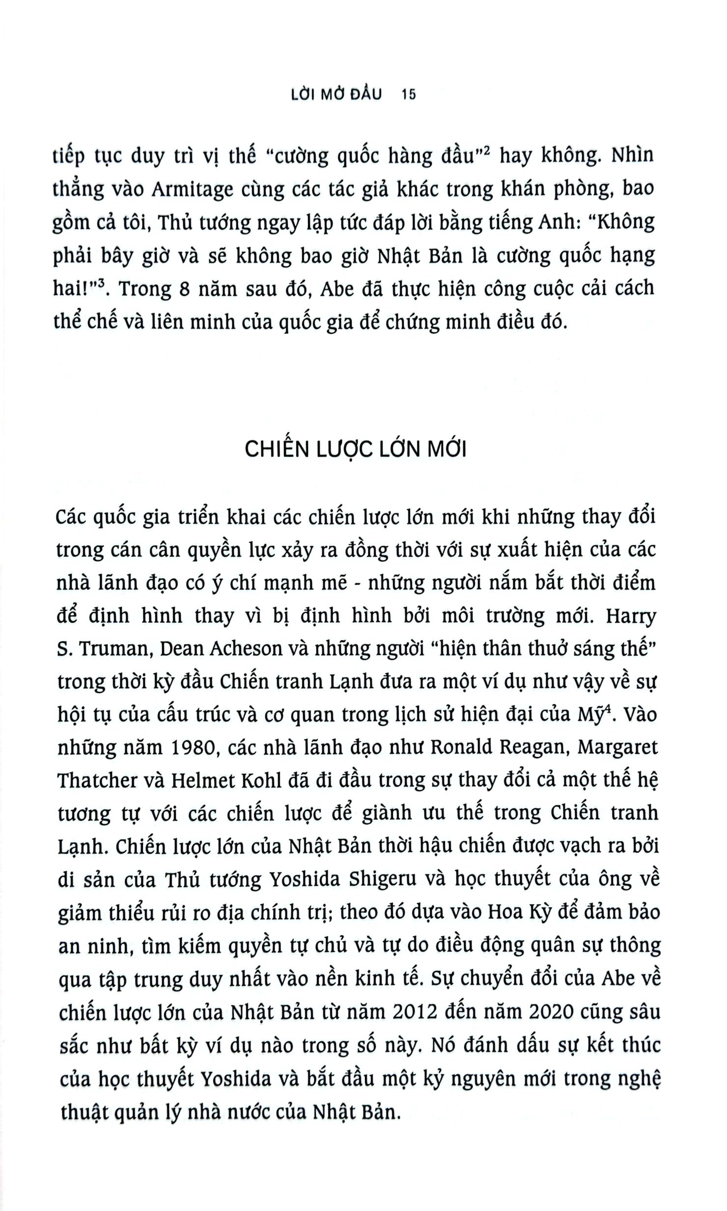 tuyến lợi thế - chiến lược lớn của nhật bản trong kỷ nguyên abe shinzo
