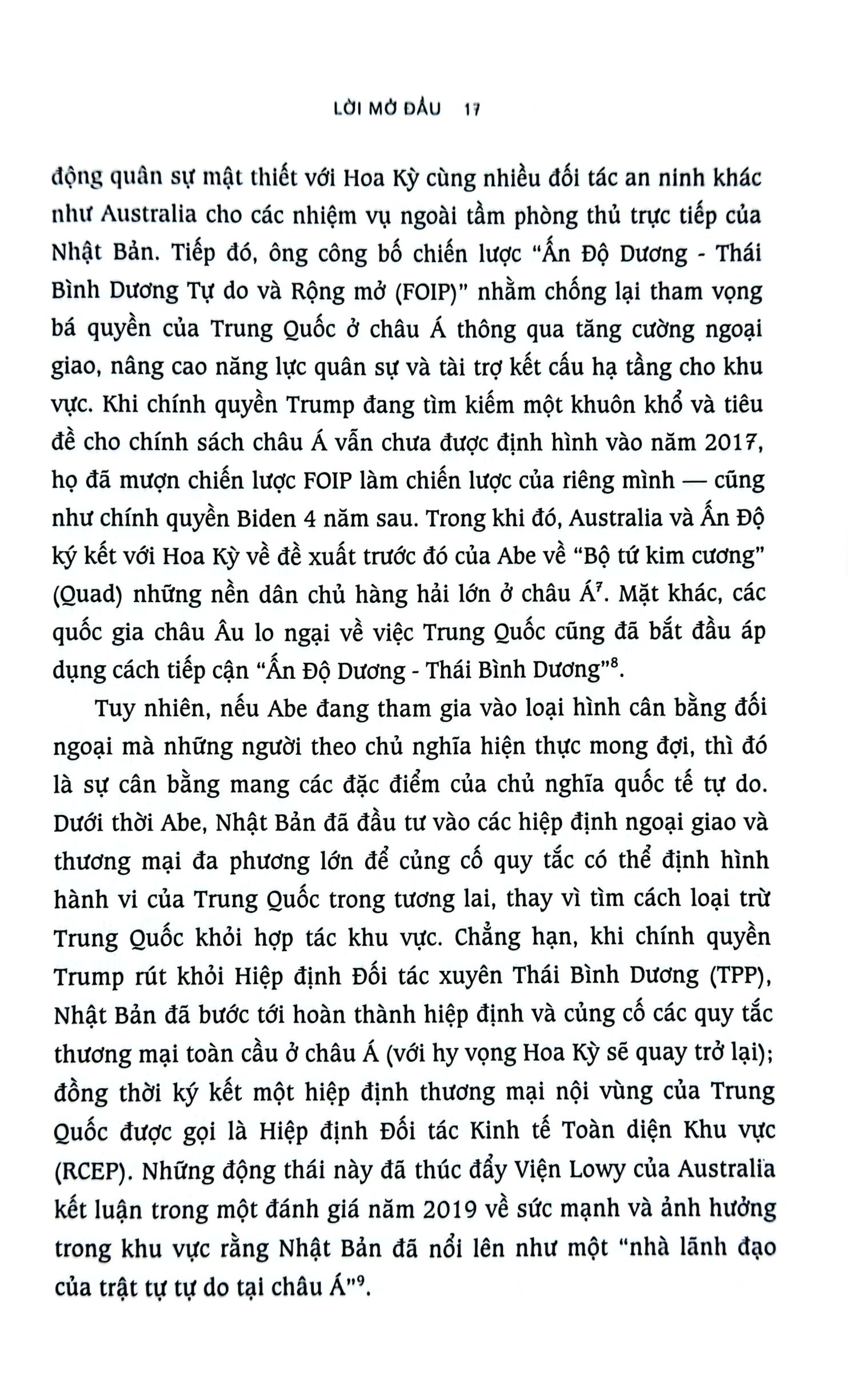 tuyến lợi thế - chiến lược lớn của nhật bản trong kỷ nguyên abe shinzo