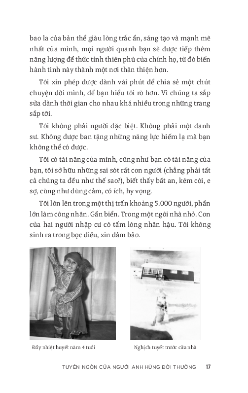 tuyên ngôn của người anh hùng đời thường - the everyday hero manifesto