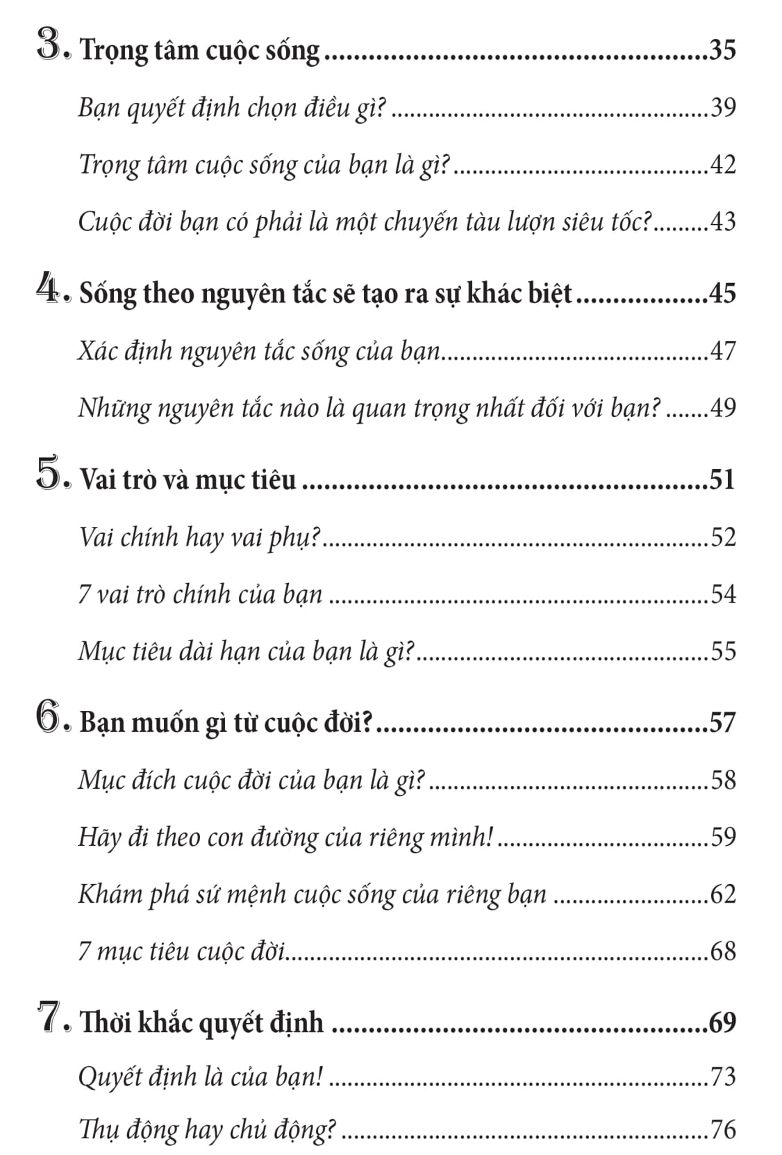 tuyên ngôn sứ mệnh cuộc đời - hành trình tìm mục đích, chọn mục tiêu và đạt được ước mơ