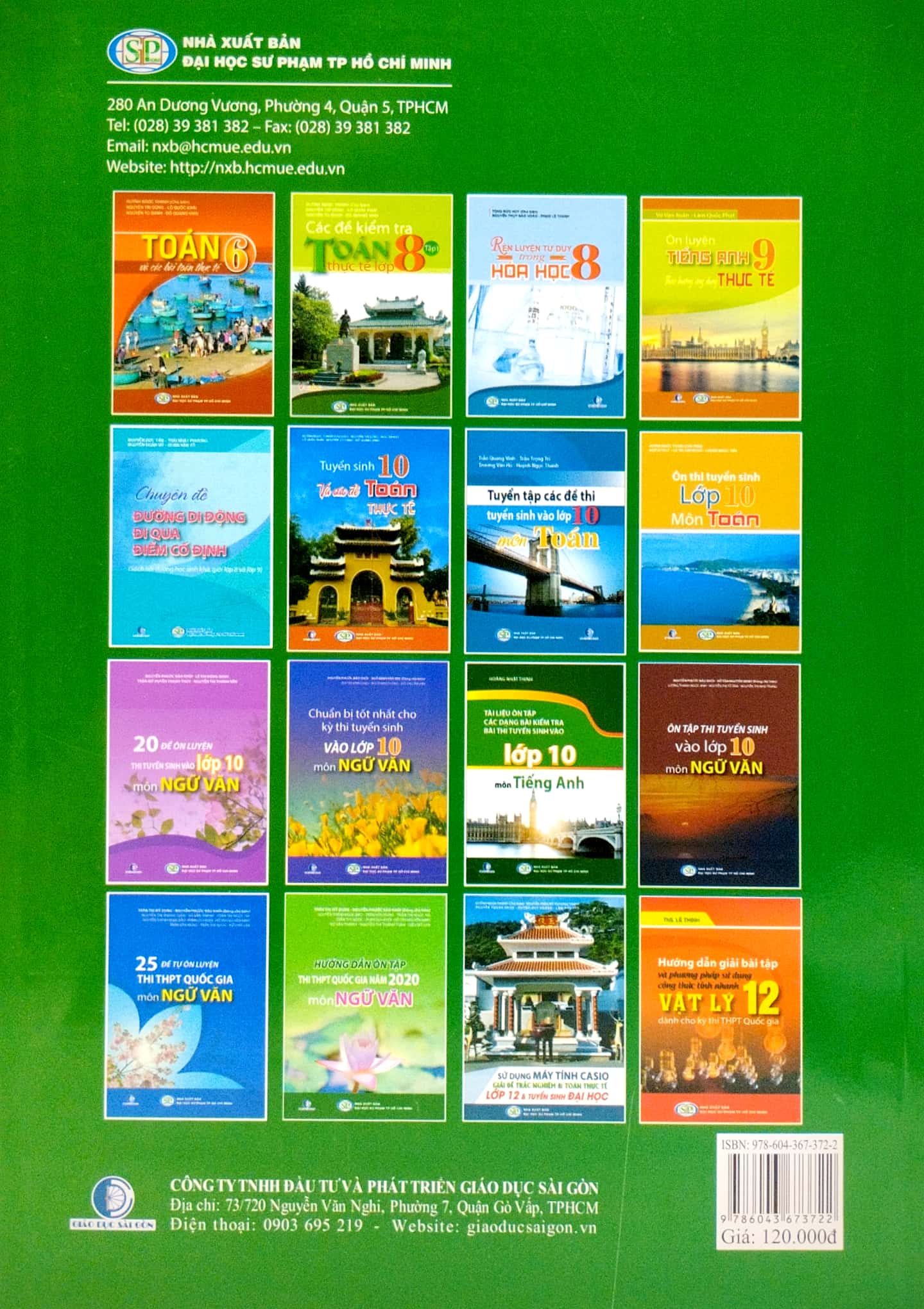 tuyển sinh lớp 10 và các đề toán thực tế (tái bản 2023)