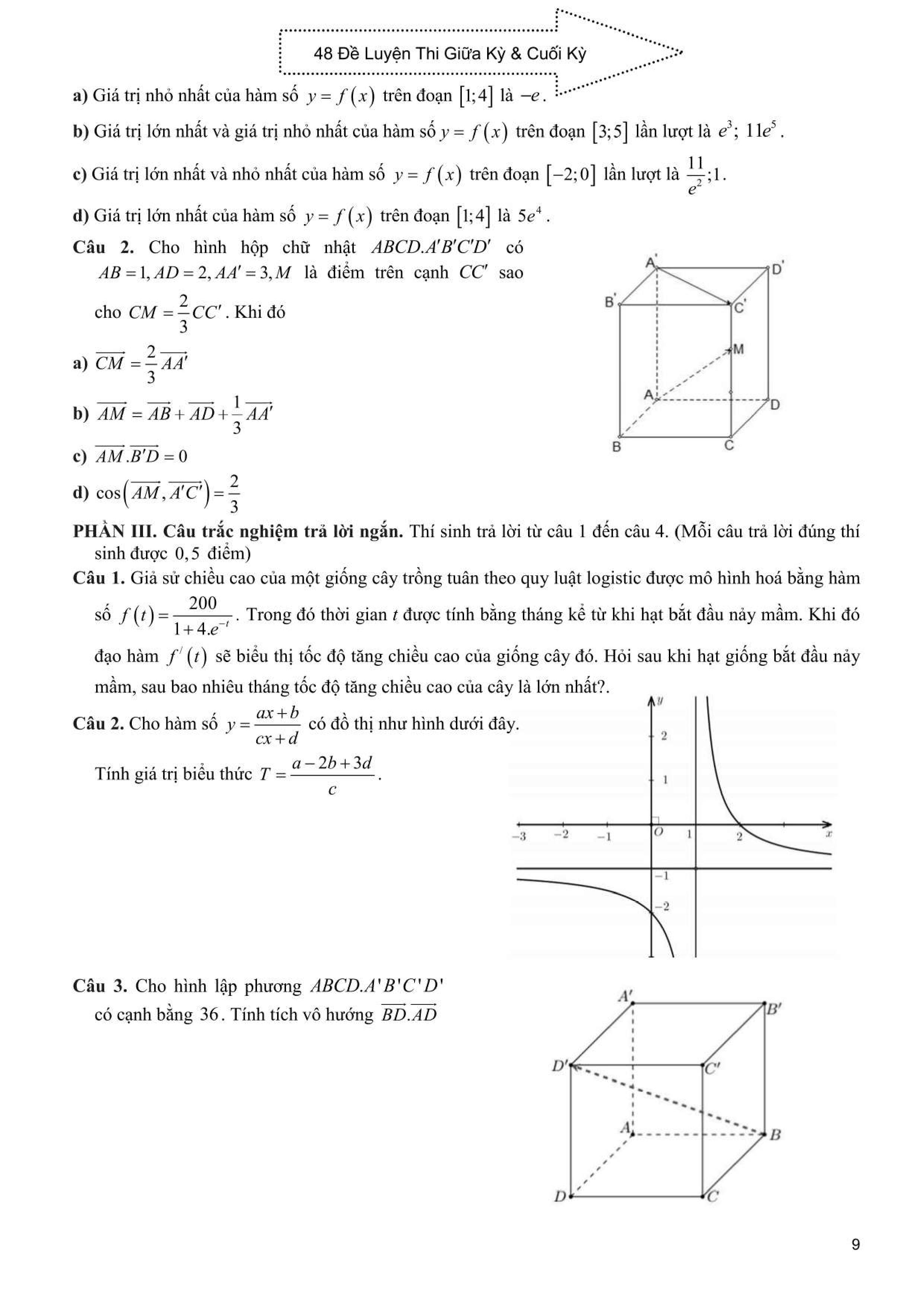 Tuyen Tap 48 De Kiem Tra Dinh Ky Toan 12