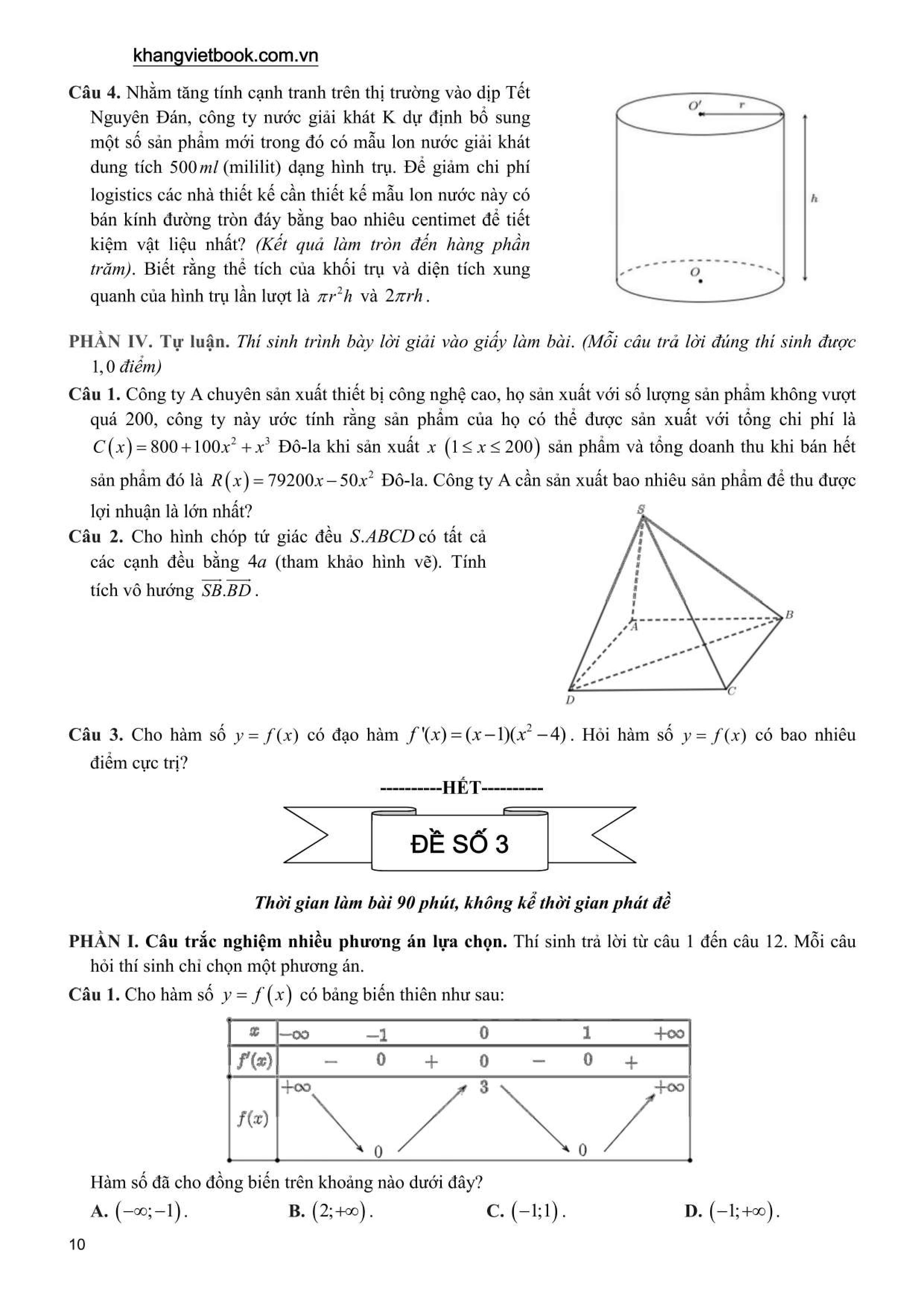 Tuyen Tap 48 De Kiem Tra Dinh Ky Toan 12