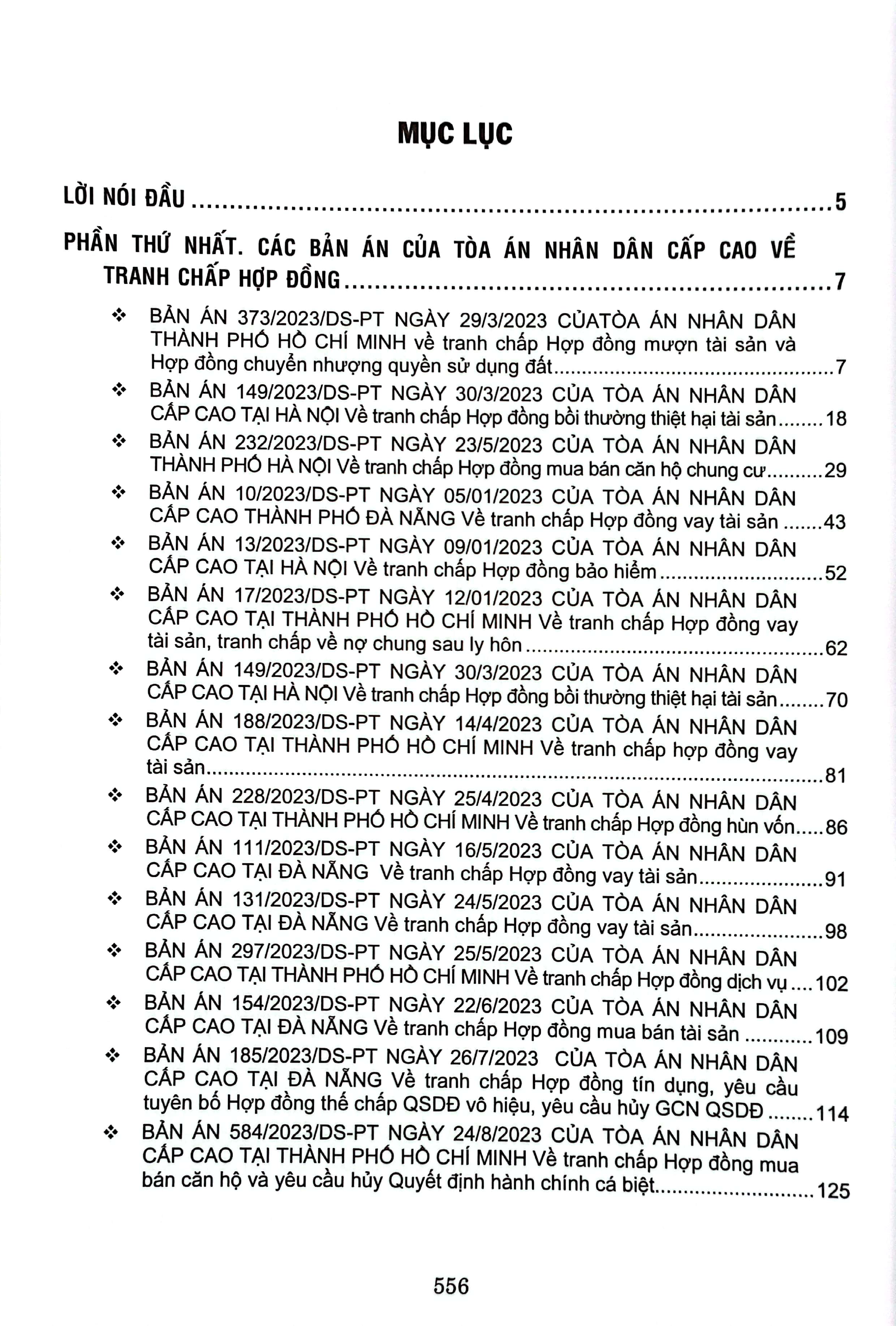 tuyển tập các bản án của tòa án nhân dân cấp cao về dân sự và tố tụng dân sự (dành cho thẩm phán, thẩm tra viên, hội thẩm, kiểm sát viên, luật sư và các học viên tư pháp)