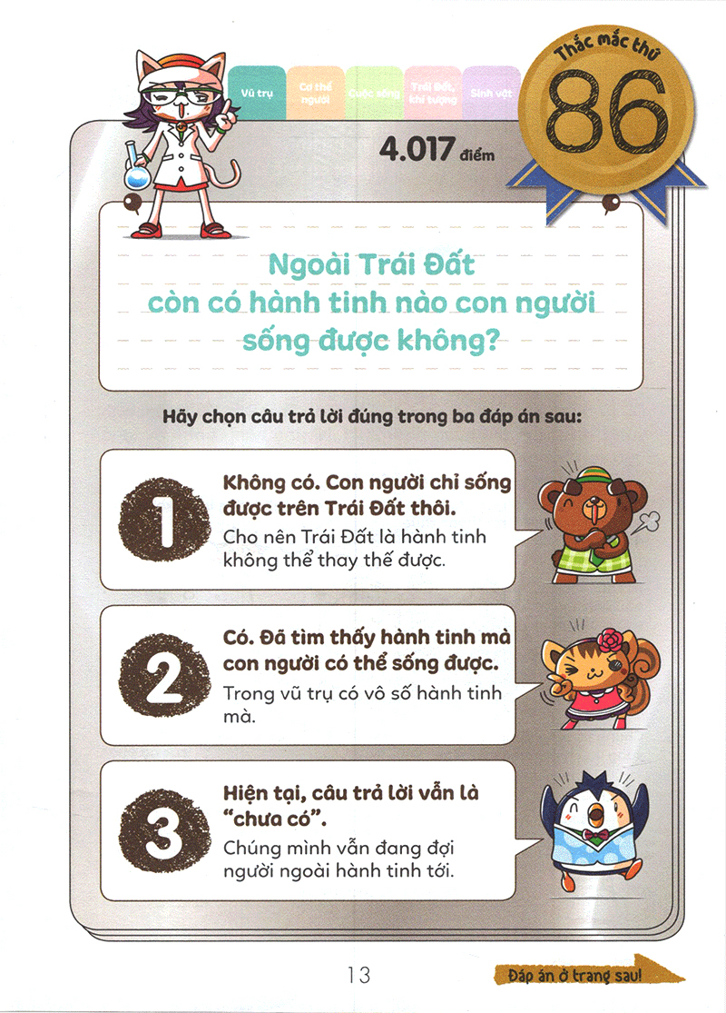 tuyển tập câu hỏi của học sinh tiểu học - về khoa học (tái bản 2019)