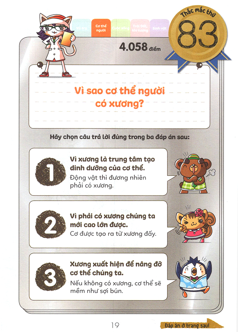 tuyển tập câu hỏi của học sinh tiểu học - về khoa học (tái bản 2019)