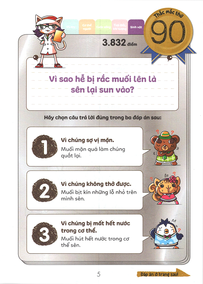 tuyển tập câu hỏi của học sinh tiểu học - về khoa học (tái bản 2019)