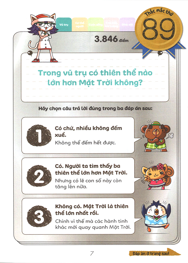 tuyển tập câu hỏi của học sinh tiểu học - về khoa học (tái bản 2019)