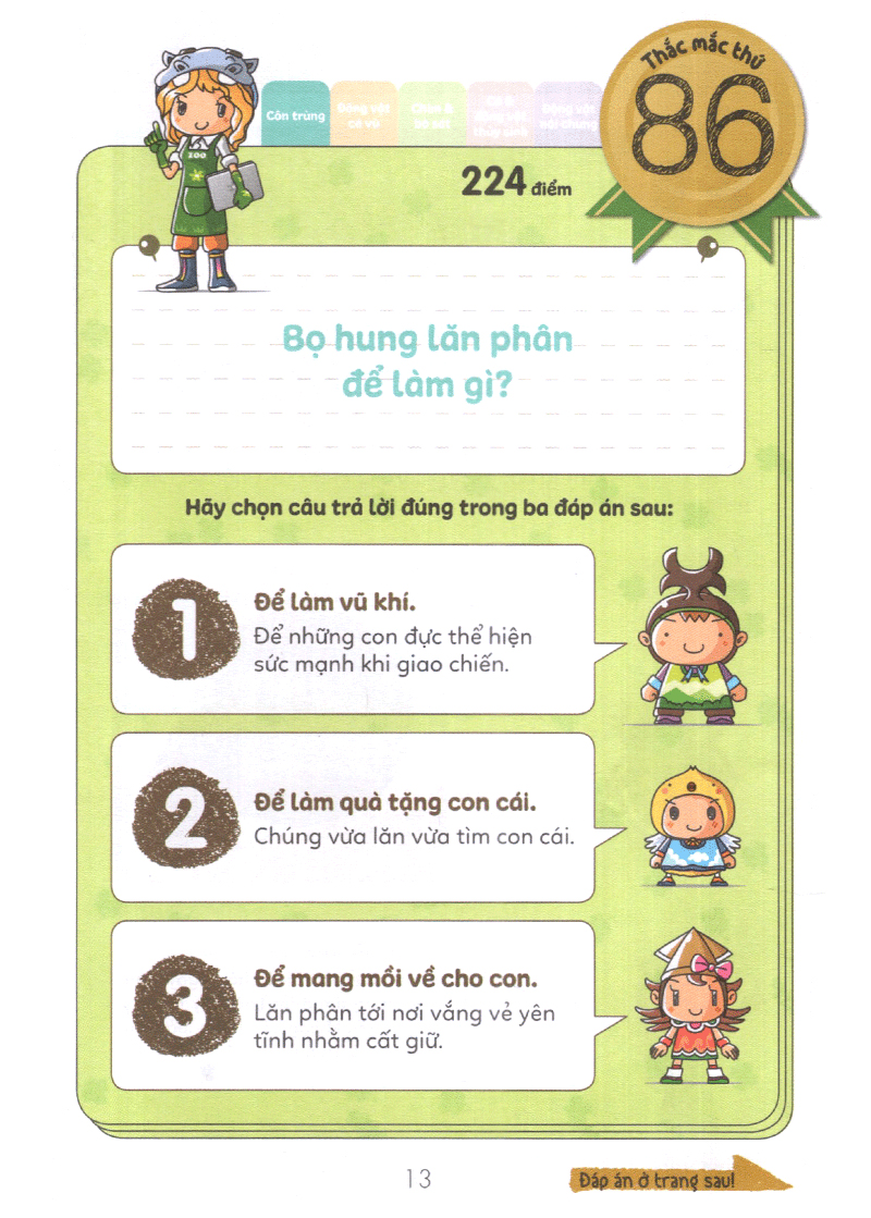 tuyển tập câu hỏi của học sinh tiểu học - về sinh vật (tái bản 2019)