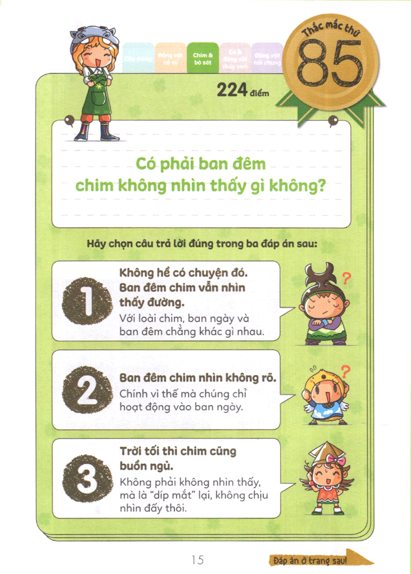 tuyển tập câu hỏi của học sinh tiểu học - về sinh vật (tái bản 2019)