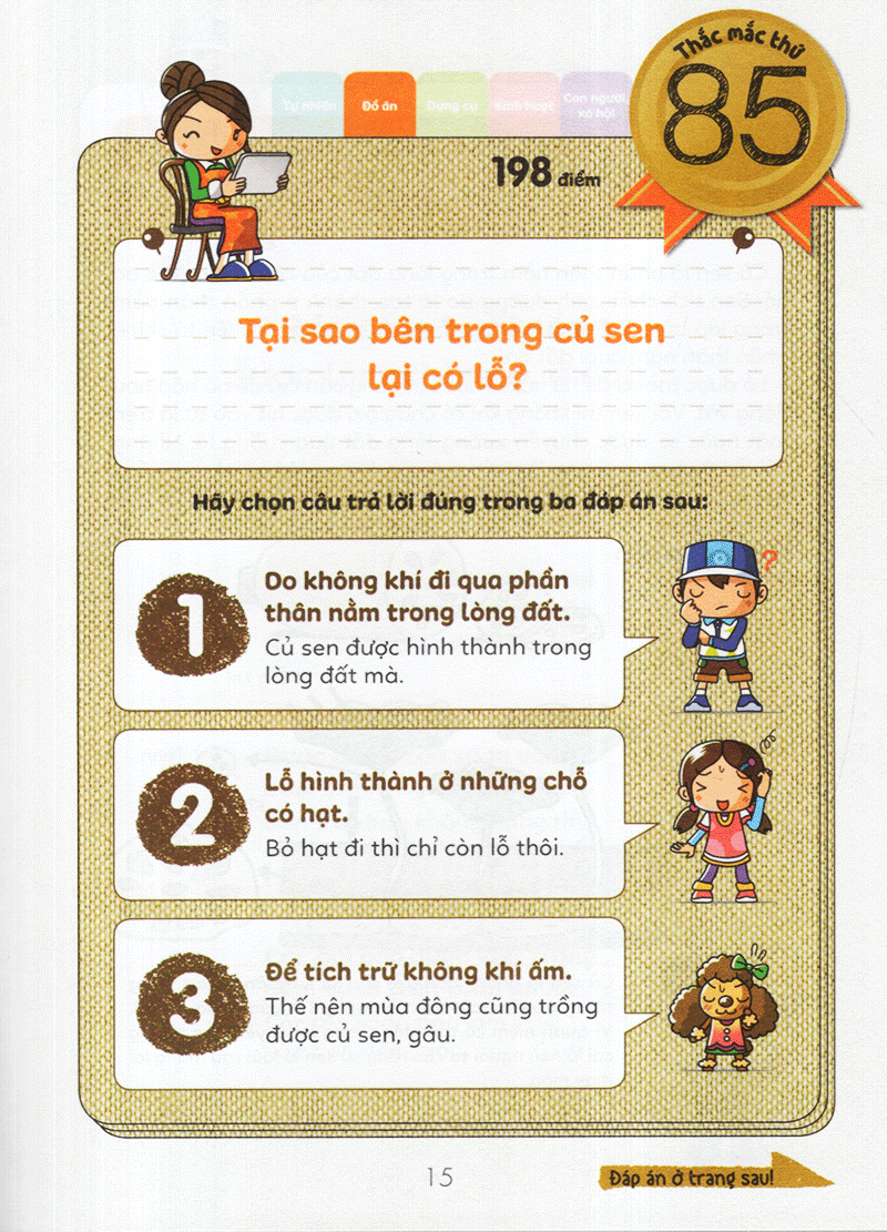 tuyển tập câu hỏi của học sinh tiểu học - về sự vật xung quanh (tái bản 2019)