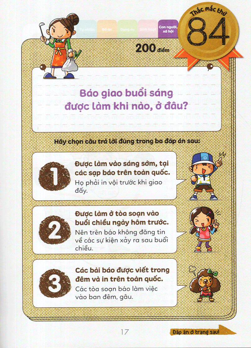 tuyển tập câu hỏi của học sinh tiểu học - về sự vật xung quanh (tái bản 2019)