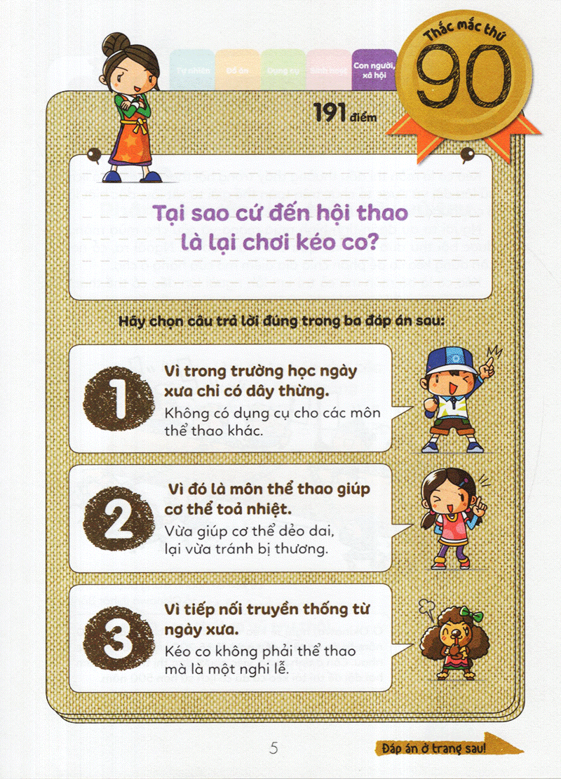 tuyển tập câu hỏi của học sinh tiểu học - về sự vật xung quanh (tái bản 2019)