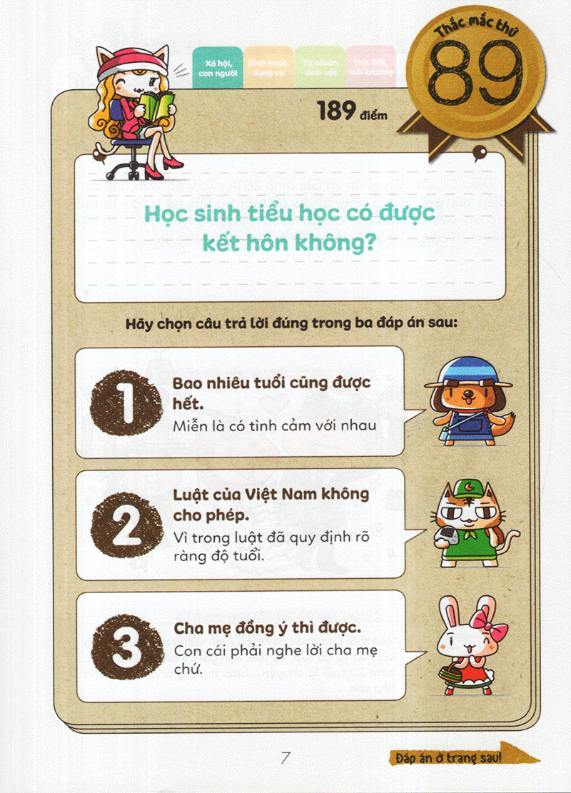 tuyển tập câu hỏi của học sinh tiểu học - về thắc mắc thường gặp (tái bản 2019)