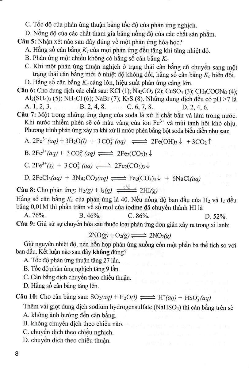 tuyển tập đề kiểm tra môn hoá học 11