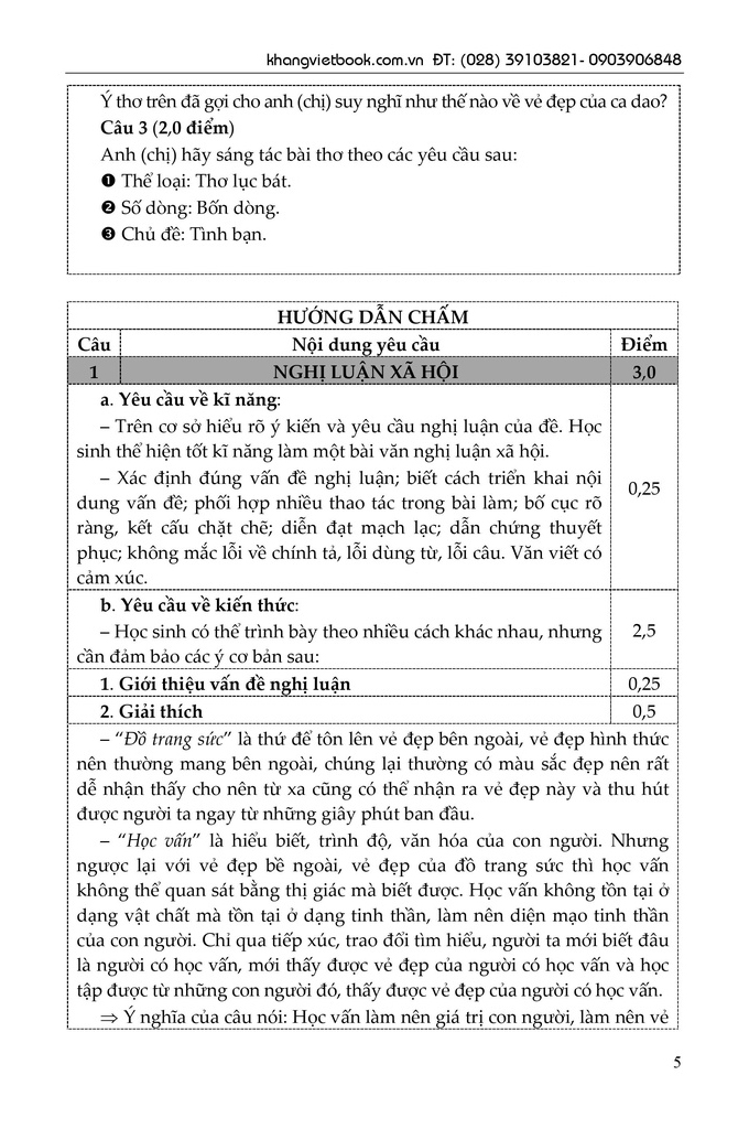 tuyển tập đề thi học sinh giỏi ngữ văn thpt qua các kì thi