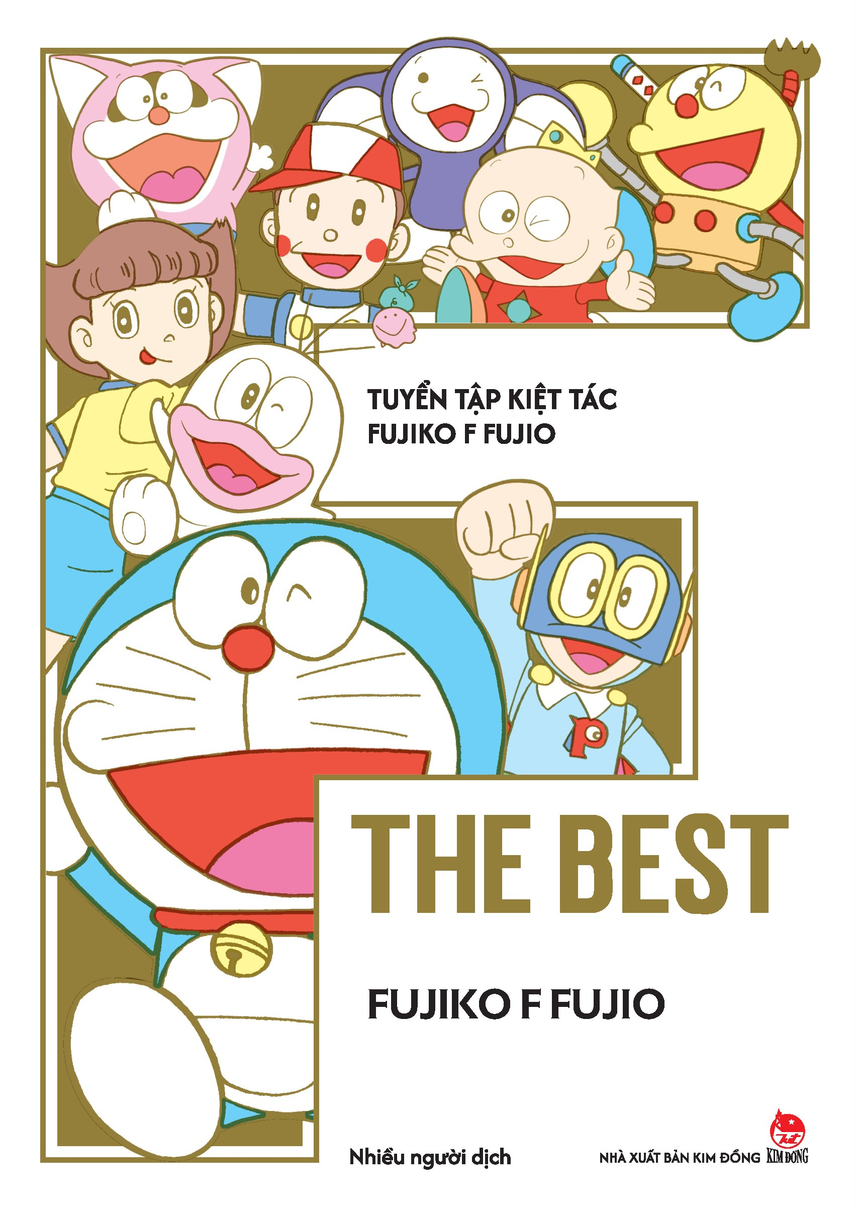 Tuyen Tap Kiet Tac Fujiko F Fujio - F The Best - Tang Kem Set Sticker Kho Lon