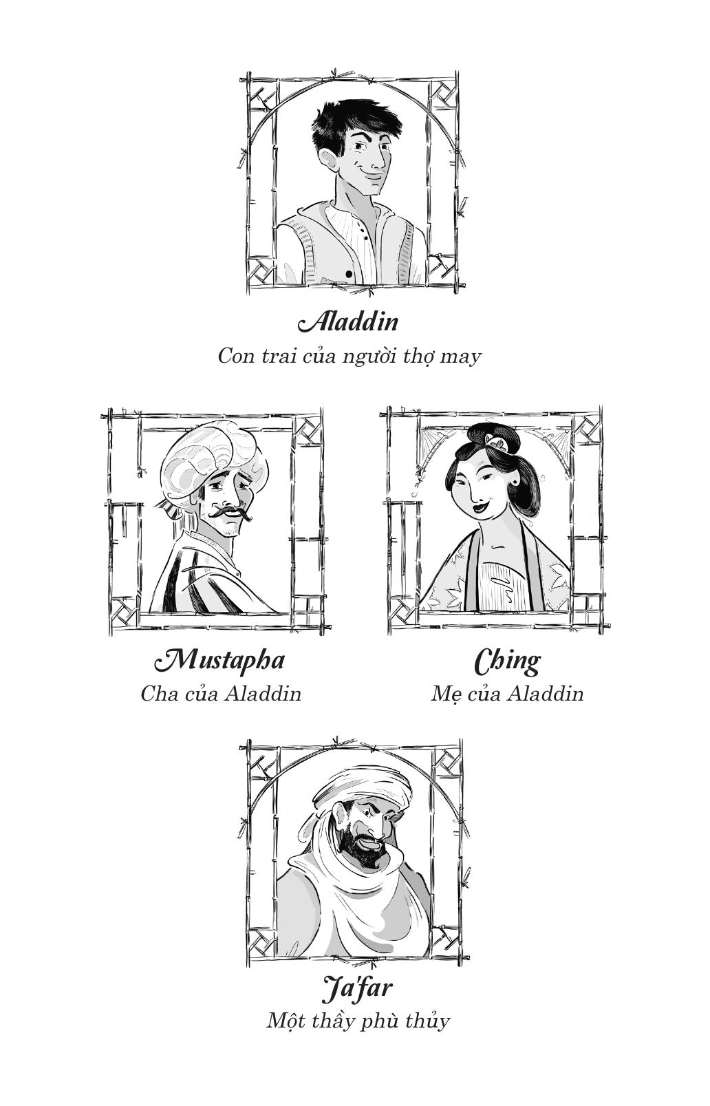 tuyển tập nghìn lẻ một đêm - aladdin và cây đèn thần