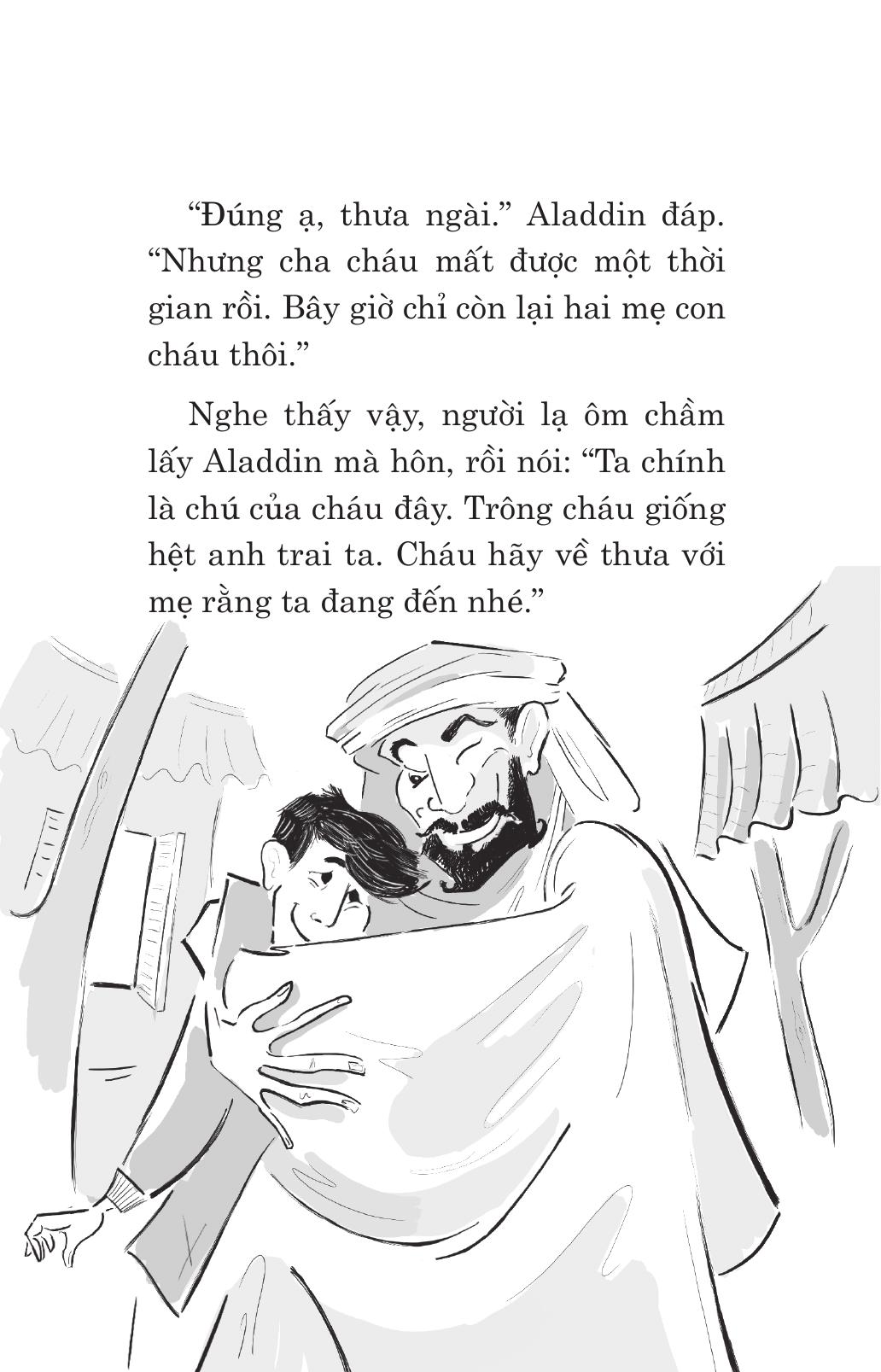 tuyển tập nghìn lẻ một đêm - aladdin và cây đèn thần