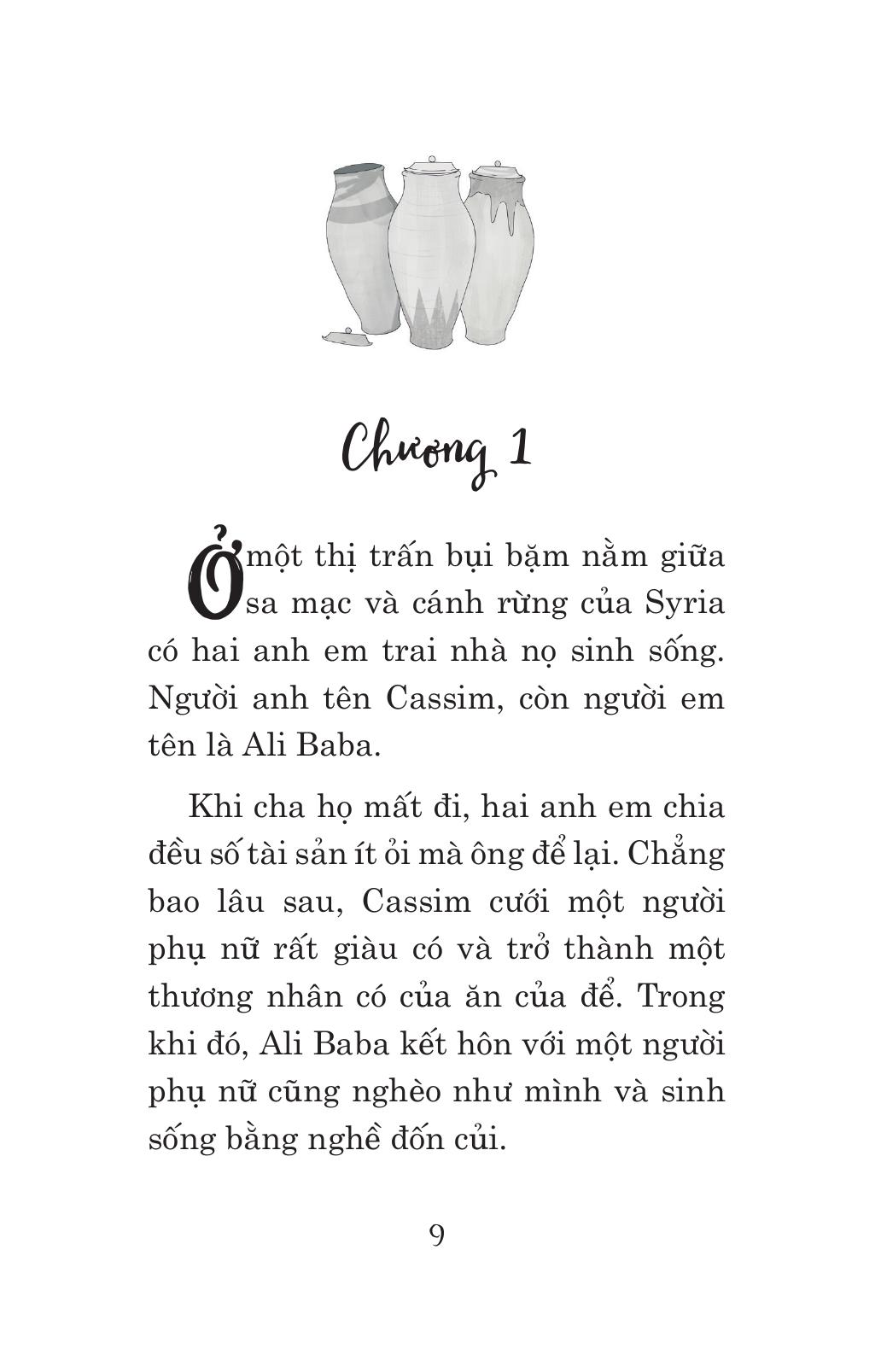 tuyển tập nghìn lẻ một đêm - ali baba và bốn mươi tên cướp