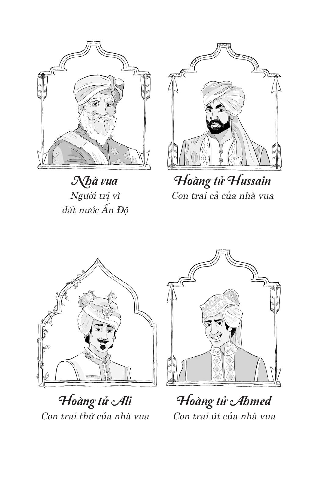 tuyển tập nghìn lẻ một đêm - ba hoàng tử và tấm thảm thần