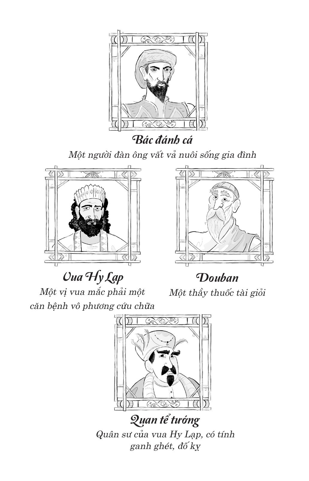 tuyển tập nghìn lẻ một đêm - người đánh cá và vị thần