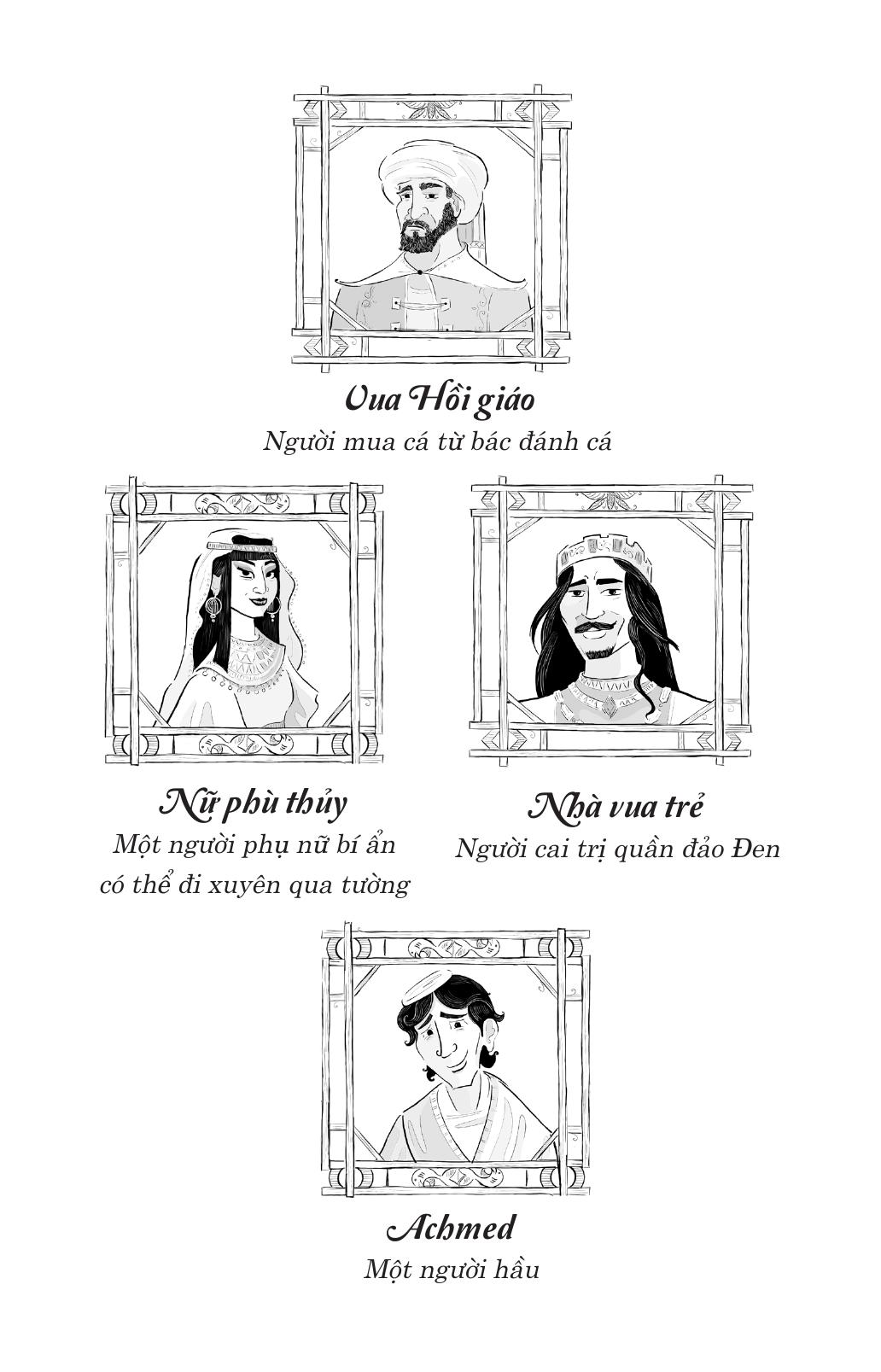 tuyển tập nghìn lẻ một đêm - người đánh cá và vị thần