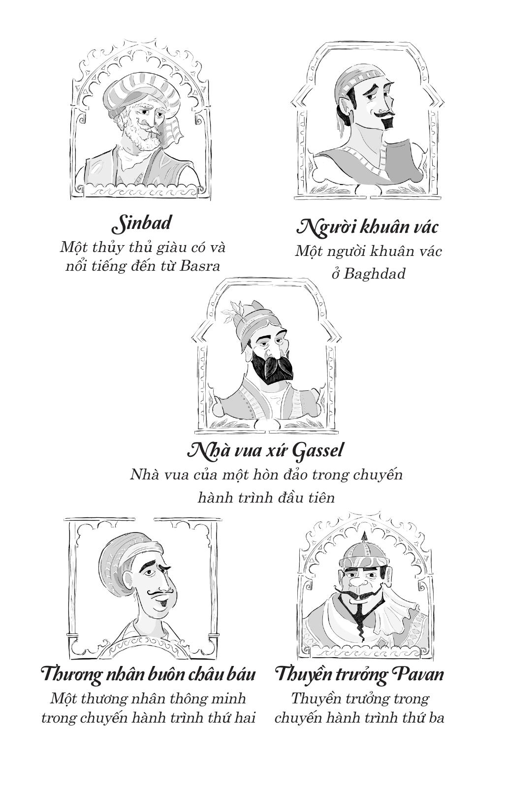 tuyển tập nghìn lẻ một đêm - thủy thủ sinbad