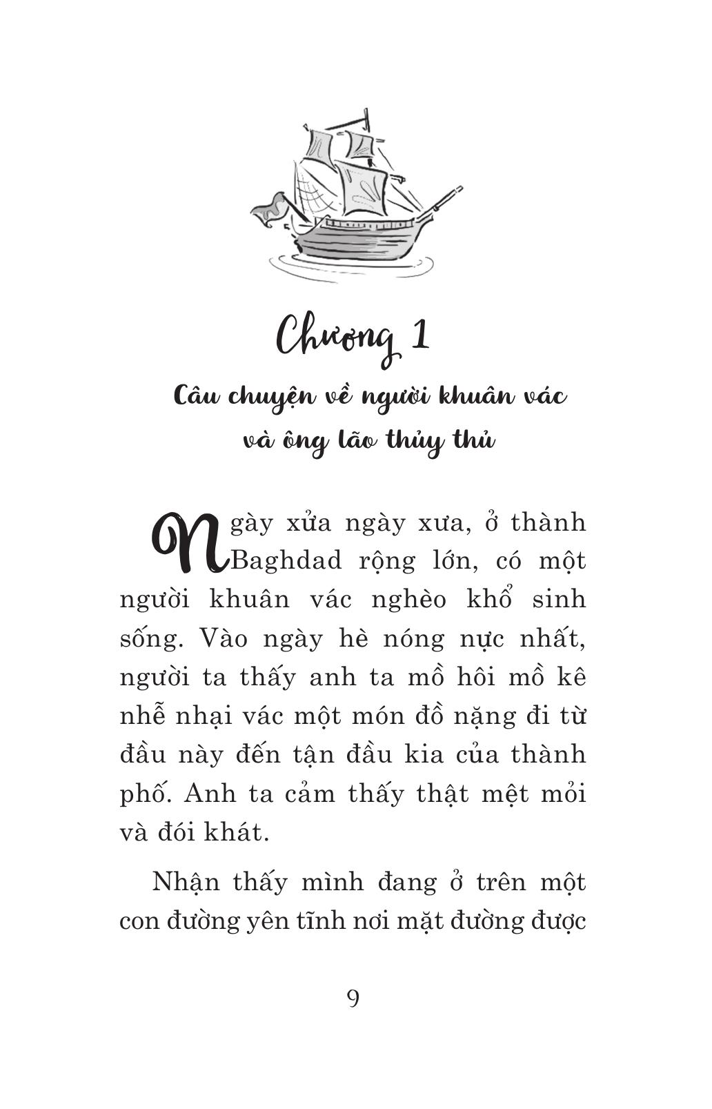 tuyển tập nghìn lẻ một đêm - thủy thủ sinbad