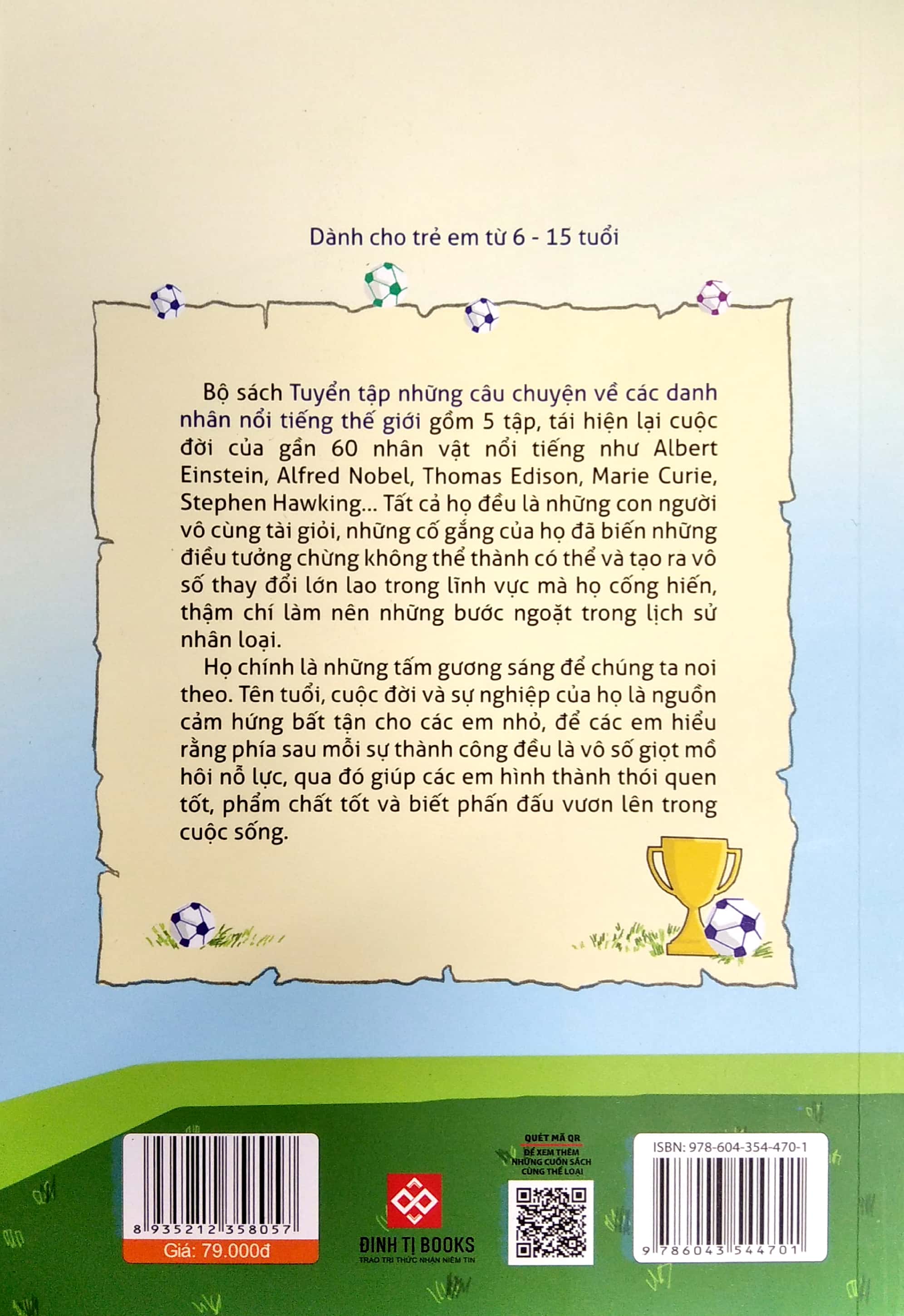 tuyển tập những câu chuyện về các danh nhân nổi tiếng trên thế giới - những tấm gương biết theo đuổi ước mơ