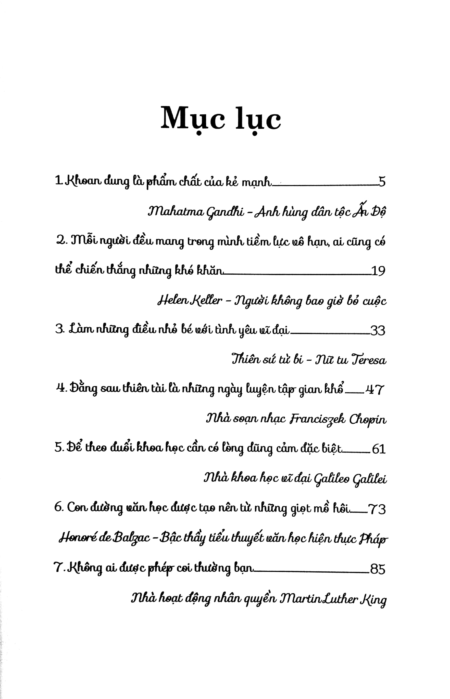 tuyển tập những câu chuyện về các danh nhân nổi tiếng trên thế giới - những tấm gương gan dạ, dũng cảm