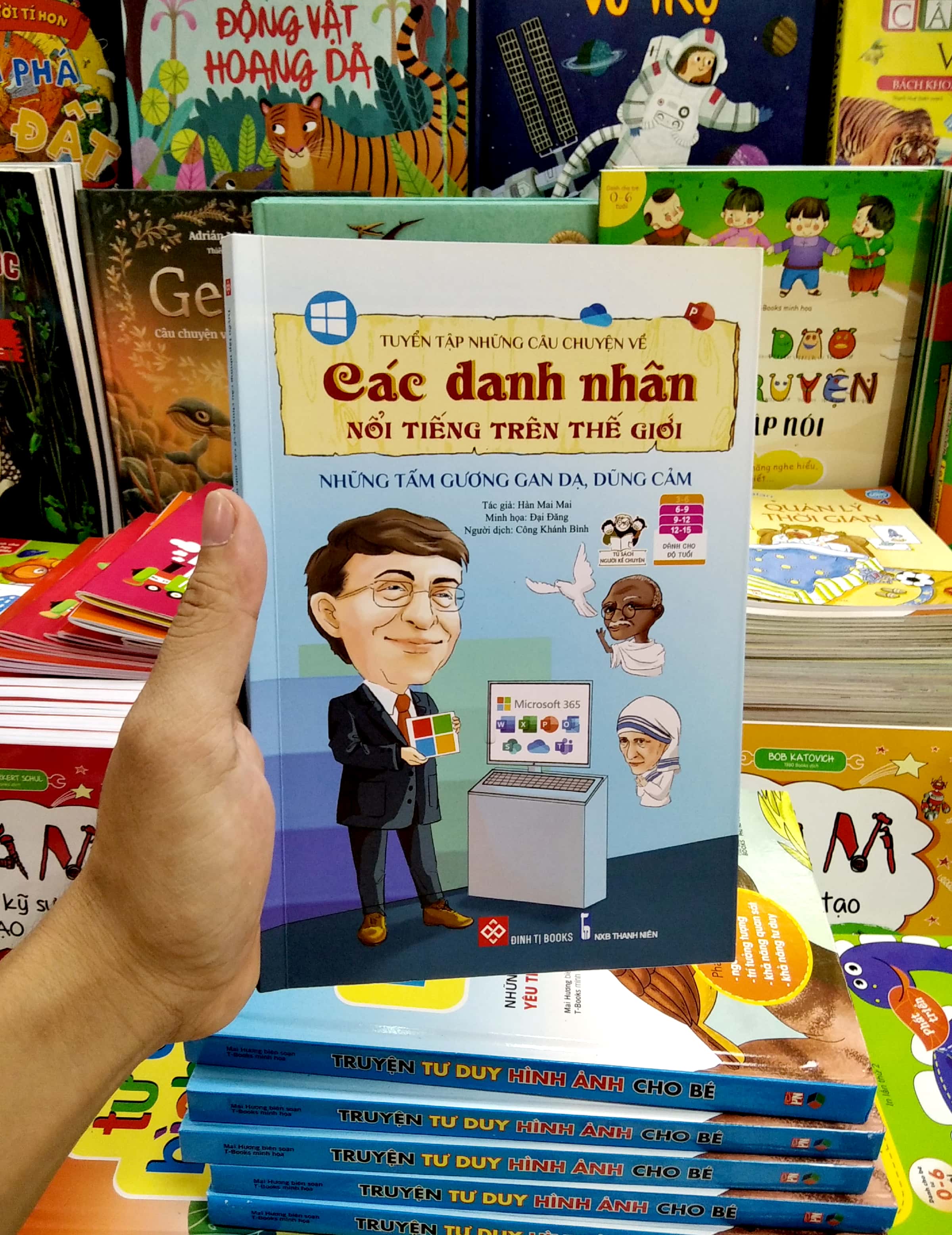 tuyển tập những câu chuyện về các danh nhân nổi tiếng trên thế giới - những tấm gương gan dạ, dũng cảm