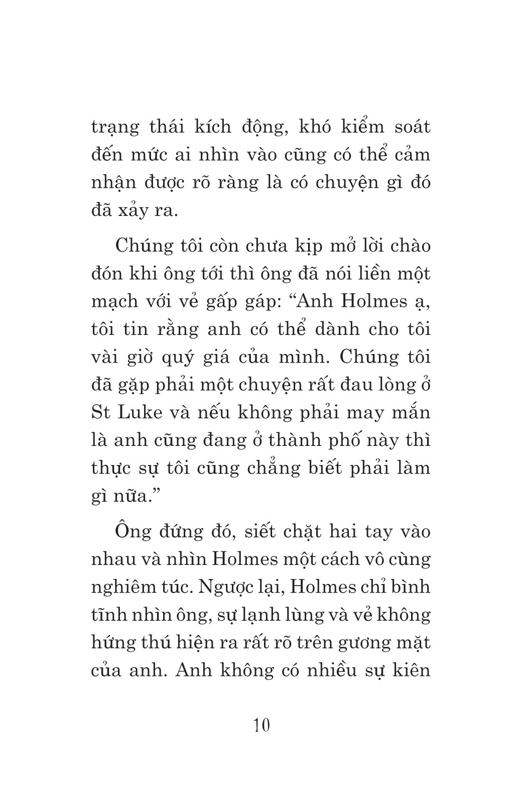 tuyển tập sherlock holmes - những bí mật và báu vật bị đánh cắp - ba chàng sinh viên