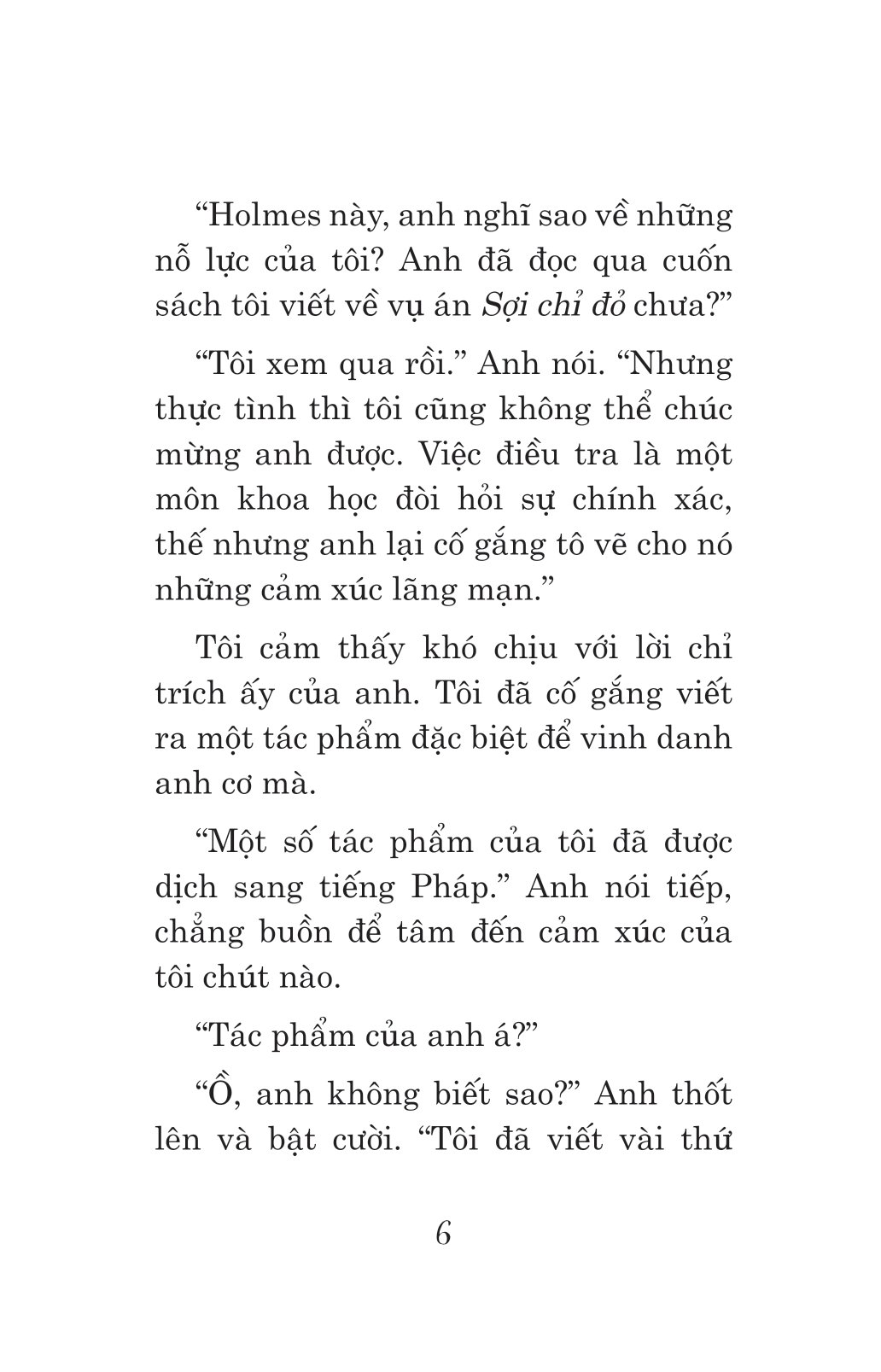 tuyển tập sherlock holmes - những bí mật và báu vật bị đánh cắp - dấu bộ tứ
