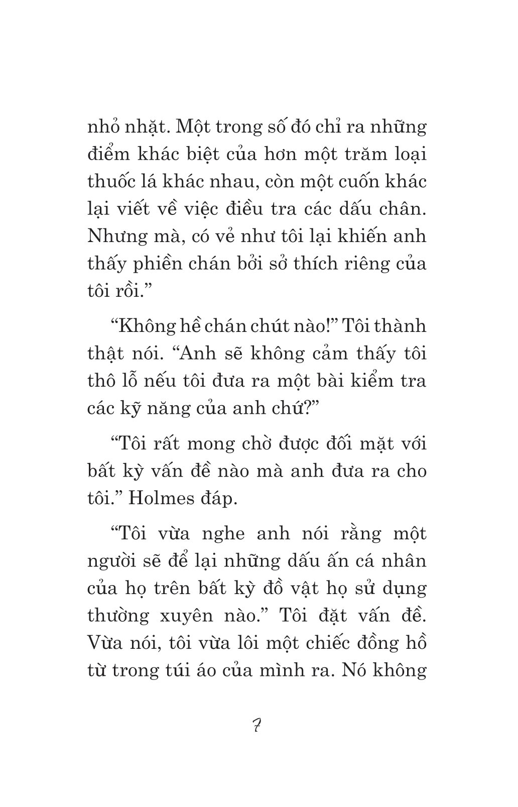 tuyển tập sherlock holmes - những bí mật và báu vật bị đánh cắp - dấu bộ tứ