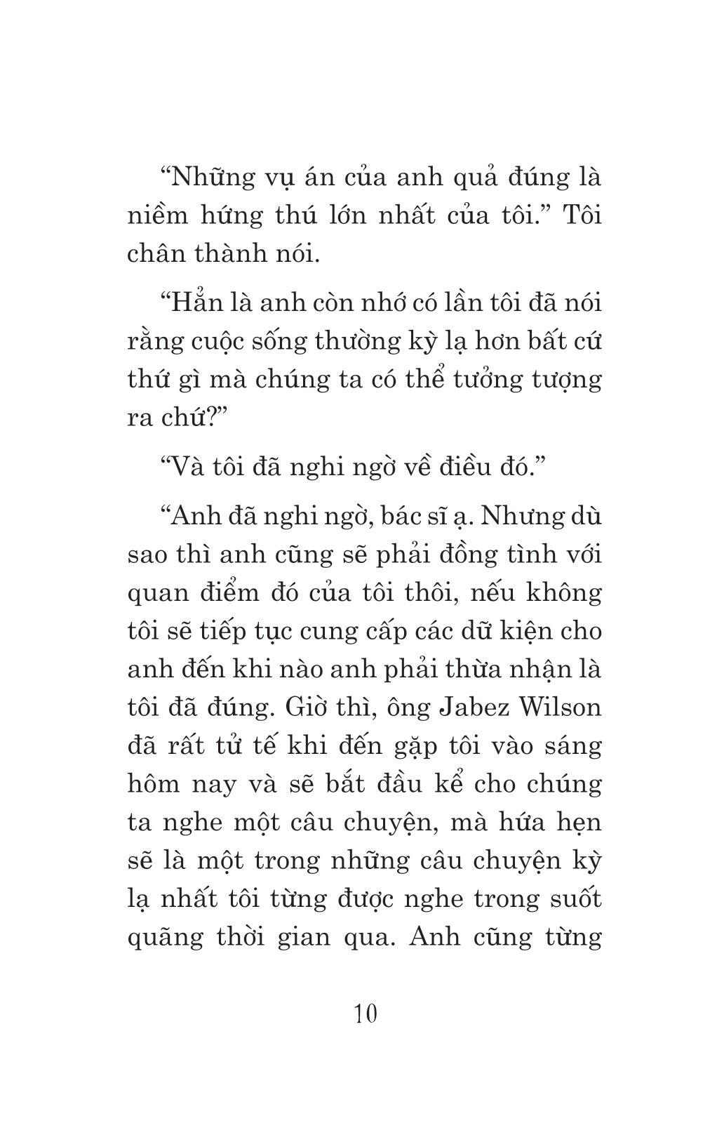 tuyển tập sherlock holmes - những bí mật và báu vật bị đánh cắp - hội tóc đỏ