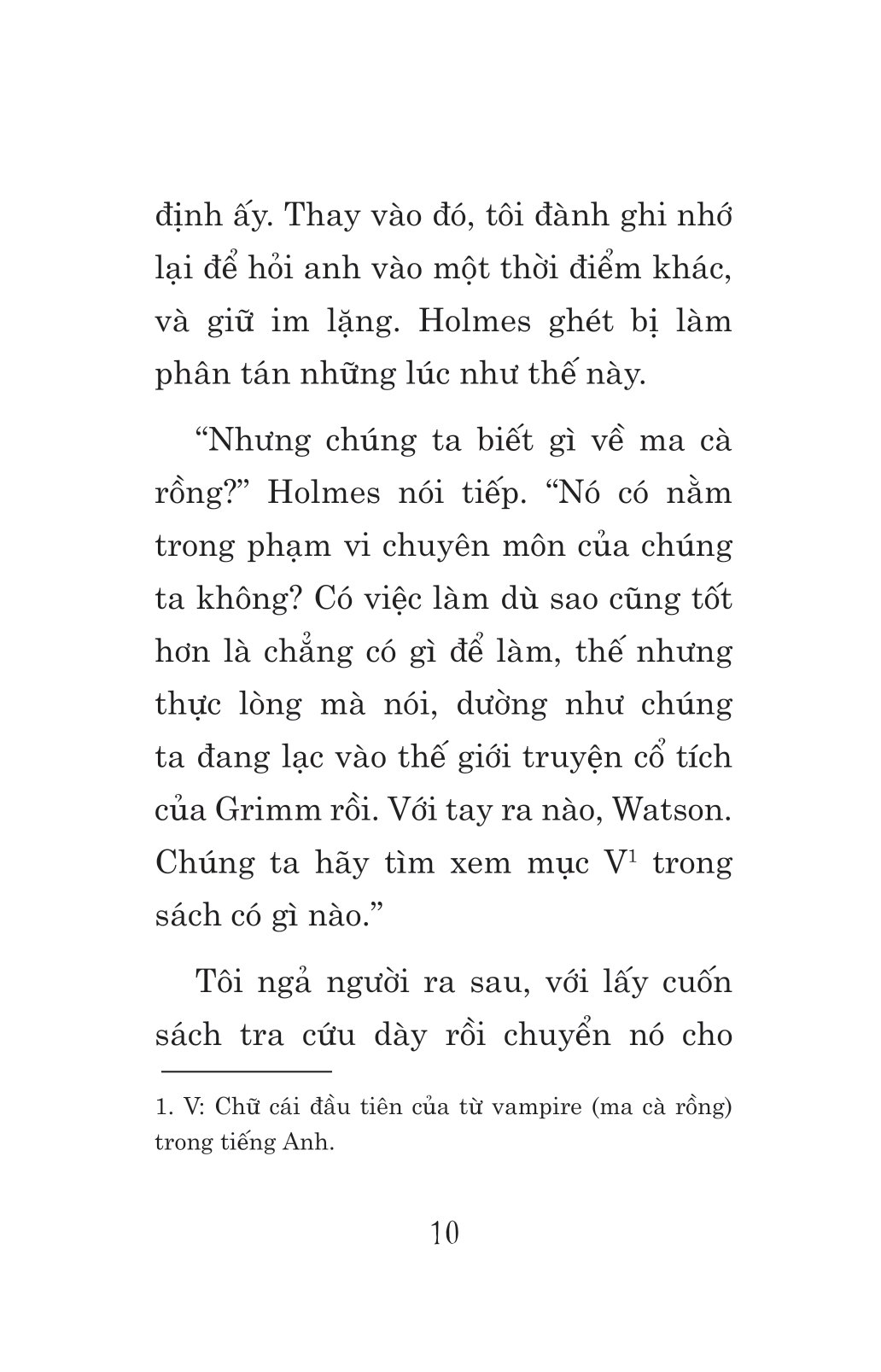 tuyển tập sherlock holmes - những bí mật và báu vật bị đánh cắp - ma cà rồng vùng sussex