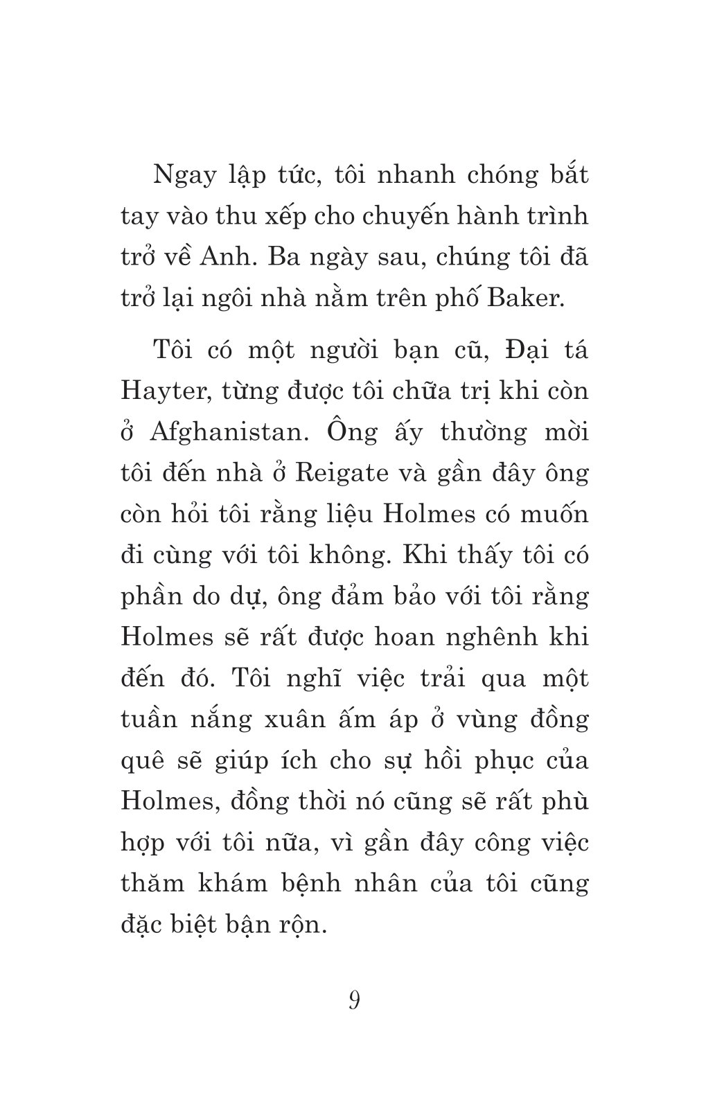 tuyển tập sherlock holmes - những bí mật và báu vật bị đánh cắp - vị điền chủ vùng reigate