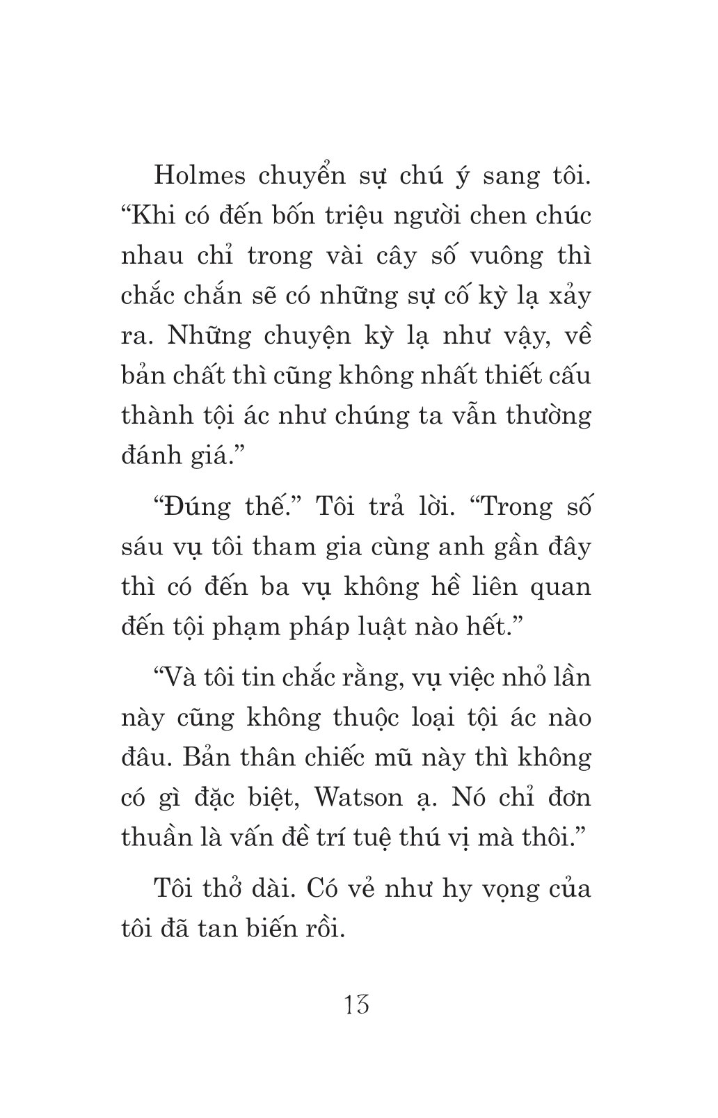 tuyển tập sherlock holmes - những bí mật và báu vật bị đánh cắp - viên ngọc màu lam