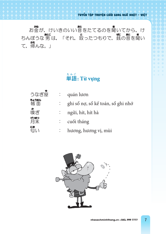 tuyển tập truyện cười song ngữ nhật việt (tái bản 2023)