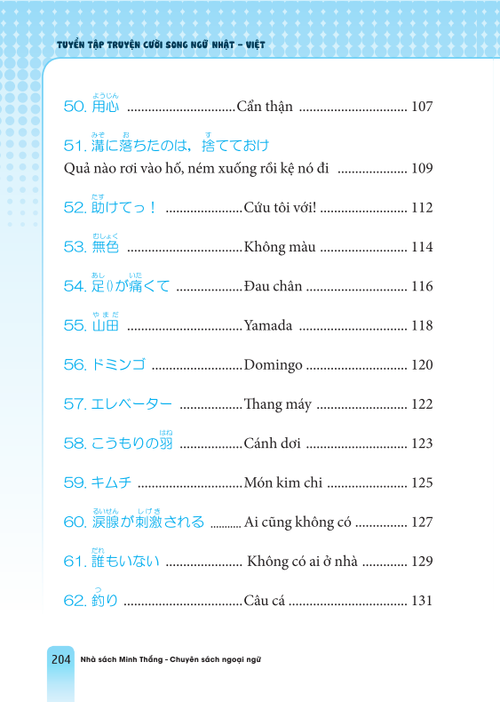 tuyển tập truyện cười song ngữ nhật việt (tái bản 2023)