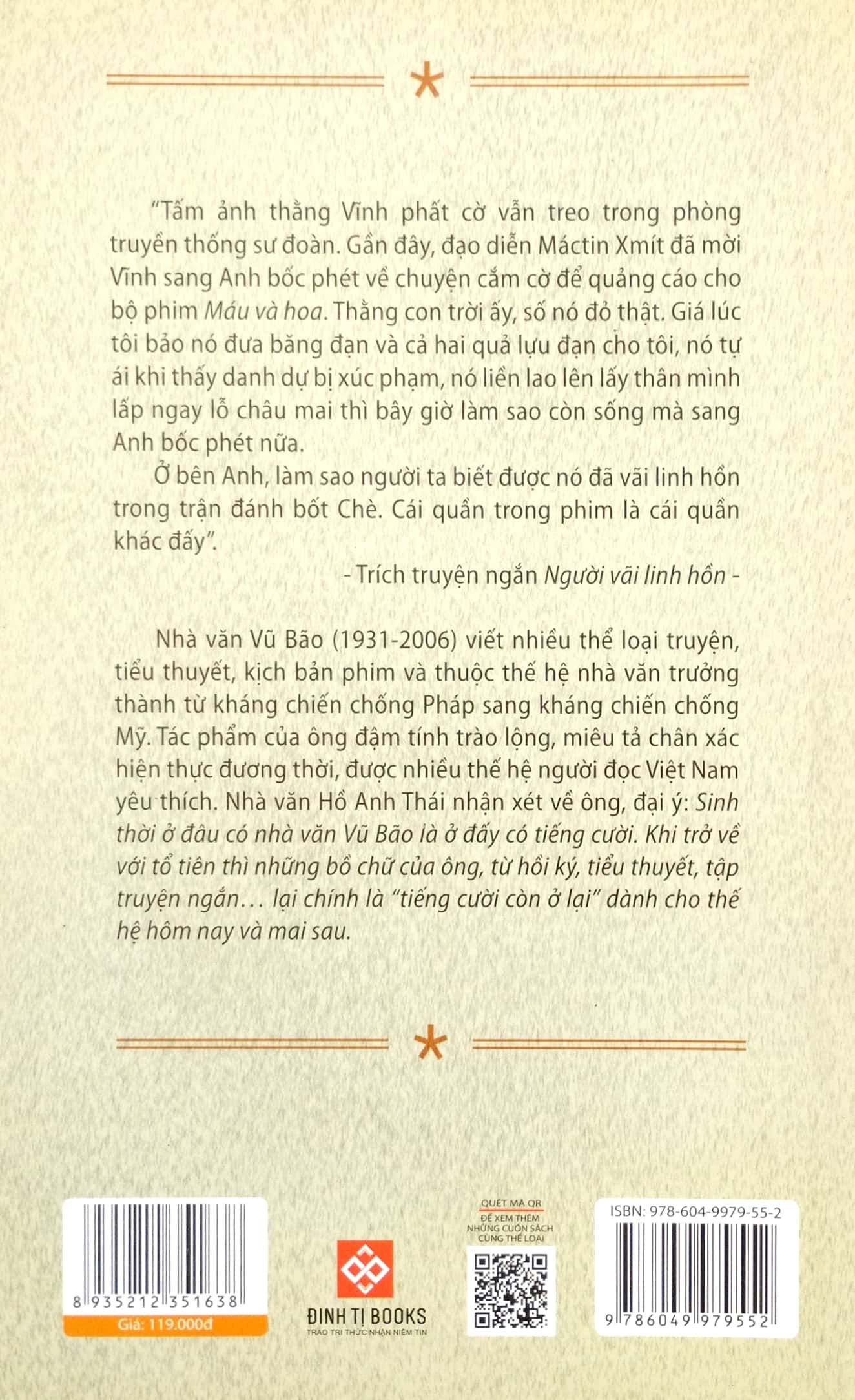 tuyển tập truyện ngắn vũ bão