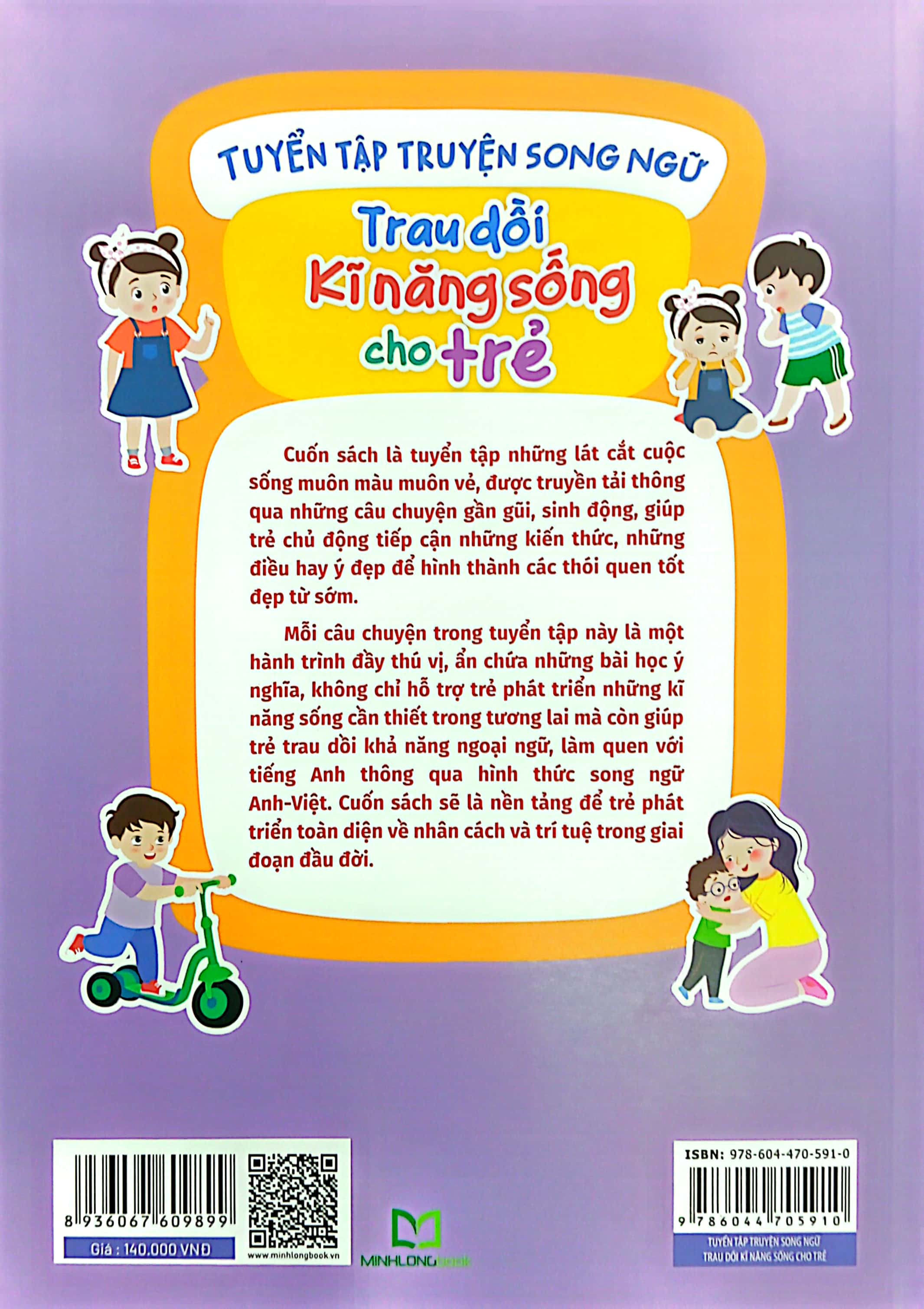 tuyển tập truyện song ngữ - trau dồi kĩ năng sống cho trẻ