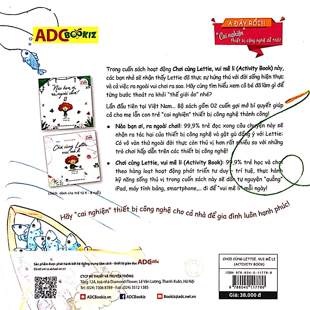 tuyệt chiêu "cai nghiện" thiết bị công nghệ - chơi cùng lettie, vui mê li