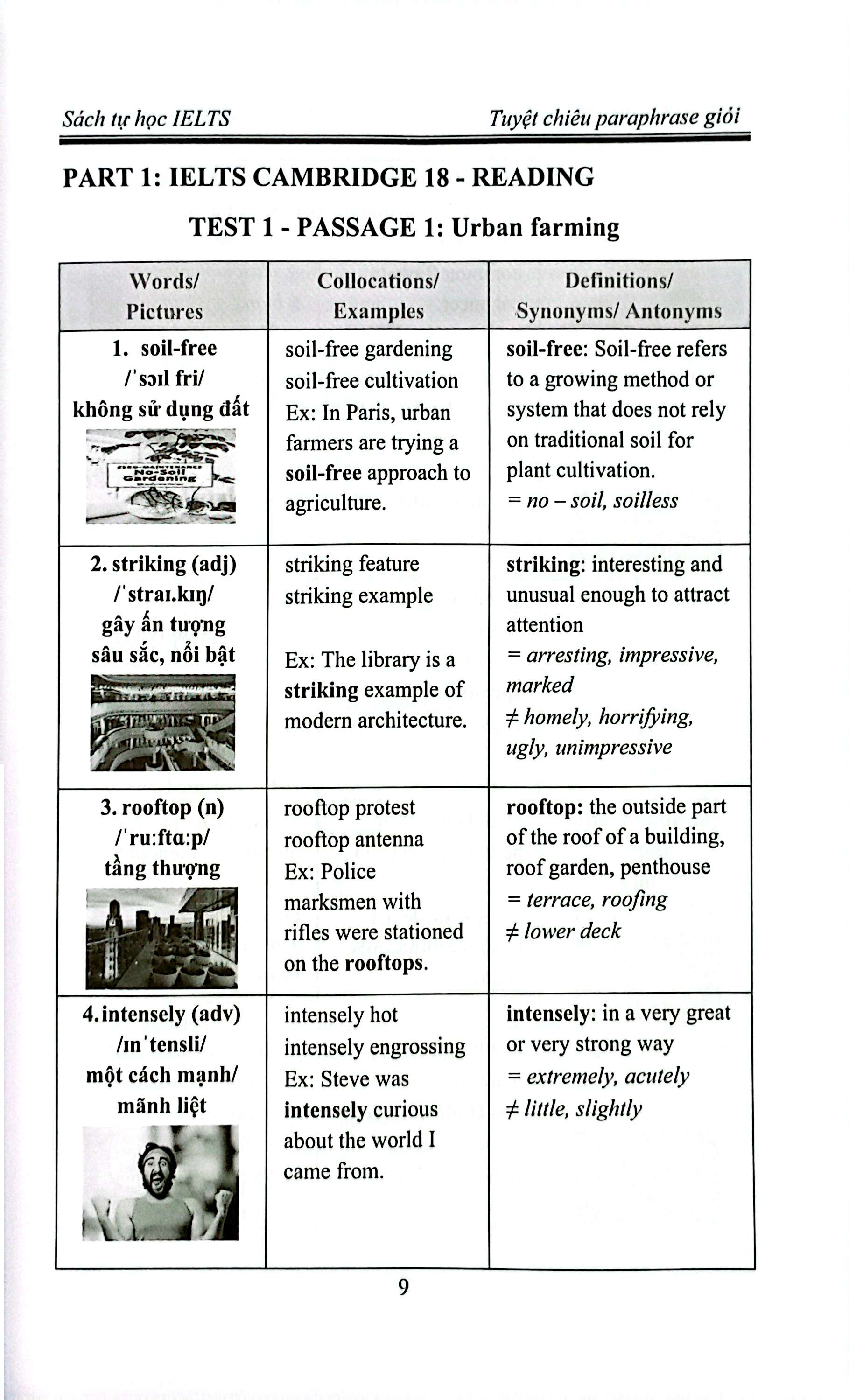 tuyệt chiêu tăng điểm ielts reading - kho từ vựng paraphrase giỏi
