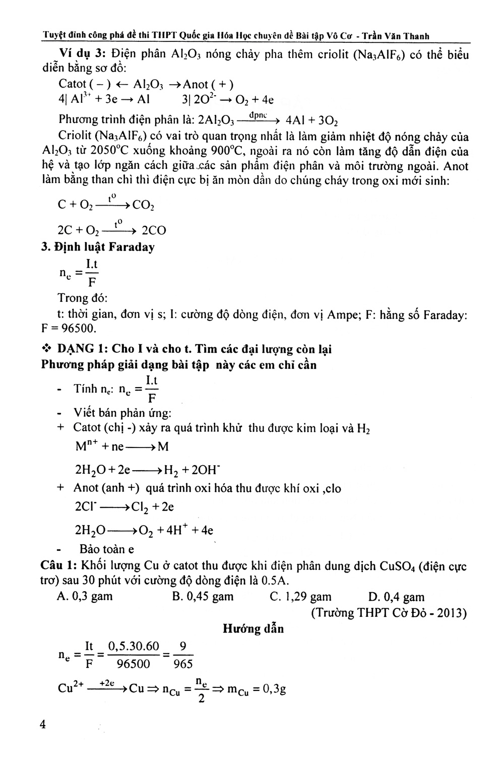 tuyệt đỉnh công phá đề thi thpt quốc gia hóa học chuyên đề bài tập vô cơ