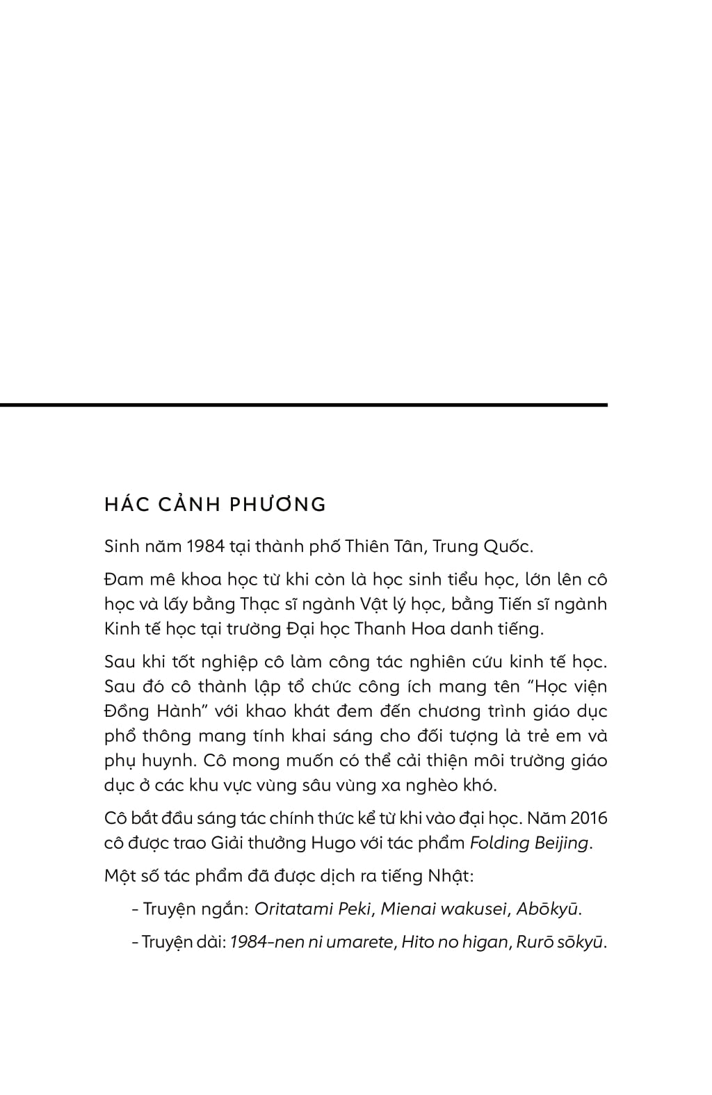 tuyệt duyên - 9 truyện ngắn của 9 tác giả trẻ châu á