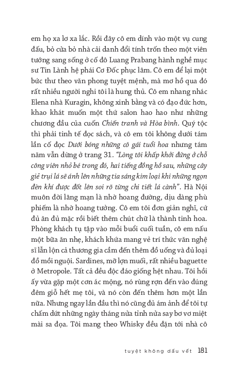 tuyệt không dấu vết