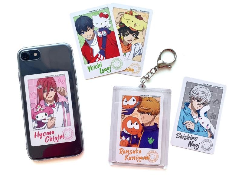 tvアニメ ブルーロック×サンリオキャラクターズ クリアファイルブック - tv animation blue lock x sanrio characters clear folders book