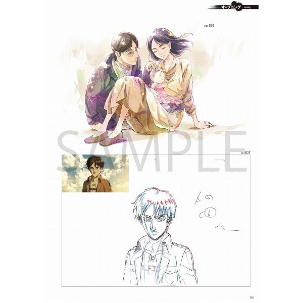 TVアニメ 進擊の巨人 Season 3 原畵集1 - Tv Anime Shingeki No Kyojin Season 3 Genga Taka 1 - Attack On Titan Season 3 Original Drawings 1